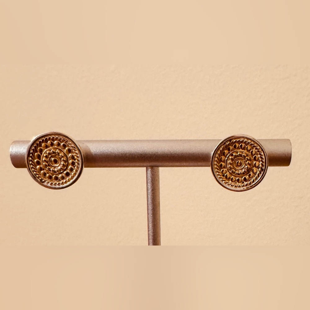 Anna beck Classic Dish Stud Earrings - Picture 5 of 7